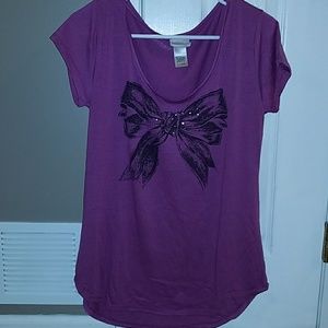 Women's bow shirt